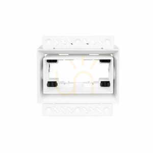 Inbyggd armatur Max Light Modular H180.06 vit aluminium 10,1x7,5 cm small 0