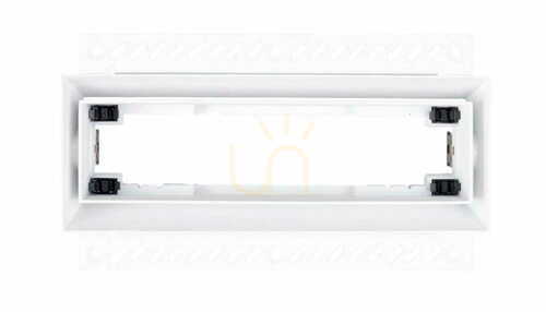 Kontrollera Infälld takarmatur Max Light Modular H180.08 vit aluminium 18,5 cm