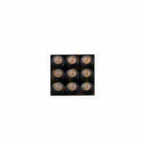 Kontrollera Infälld takarmatur Max Light X-Line H0137 10W 3000K 6,9x6,9 cm