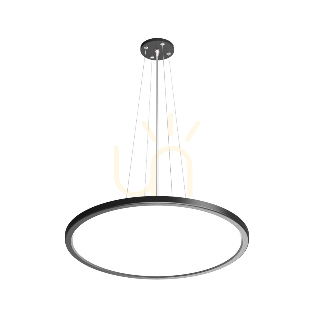 Kontrollera Pendellampa Italux Manito LED svart vit 40 cm 32W PND-72843-400R-32W-BL Pendellampa Italux Manito LED svart vit 40 cm 32W PND-72843-400R-32W-BL