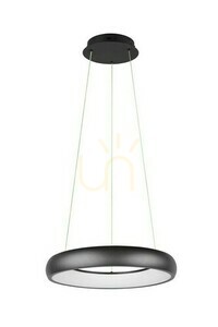 Pendellampa Trio CARDONA 349614532 matt svart LED 46,5 cm small 2