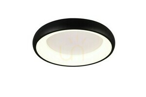 Trio CARDONA 649614532 LED-plafond, matt svart, 46,5 cm small 1
