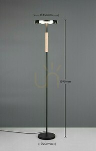 Trio CELESTE golvlampa 454910132 small 5