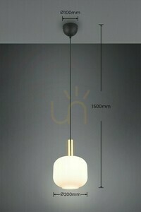 Trio DIVA taklampa 319800108 small 6