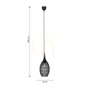 Trio SORAYA taklampa 365420132 small 6