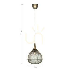 Trio SORAYA taklampa 365440104 small 4
