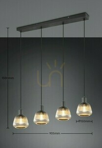Trio TARIFA taklampa 362800432 small 6
