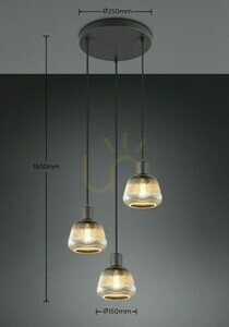 Trio TARIFA taklampa 362830332 small 6