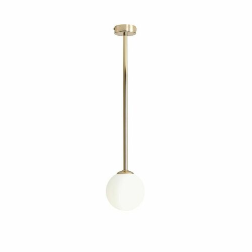 Kontrollera Plafond Aldex Pinne Medium Guld Metall Glas 1xE14 SKU 1080PL_G30_M