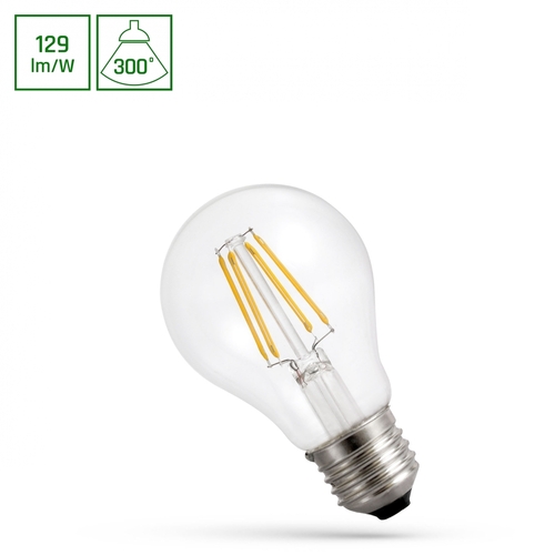 Kontrollera Led Gls E27 230 V 8,5 W Cog Ww Clear Spectrum
