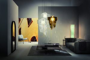 Slamp Aria Xl Transparent taklampa small 0
