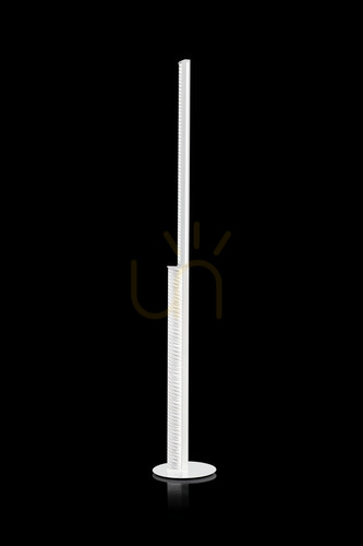 Kontrollera Slamp Modula Twisted Floor Light Grå Plissé golvlampa.
