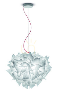 Slamp Veli Suspension Large Couture Red Wire taklampa. small 1
