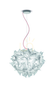 Slamp Veli Suspension Large Couture Red Wire taklampa. small 0