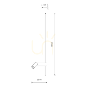 Vägglampa EASY LED RIGHT 11580 Nowodvorski small 6