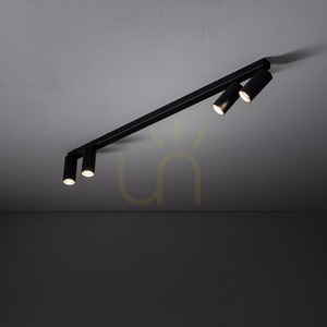 Nowodvorski FOURTY IV 10739 takspotlight, svart, 4 × GU10 R35 small 3