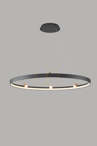 PIGNANO - Aviano stor oval pendellampa small 1