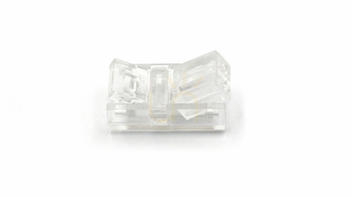 Kontrollera LED PRO A MINI-kontakt för enfärgade COB 8mm 1-sidiga LED-remsor utan kabel