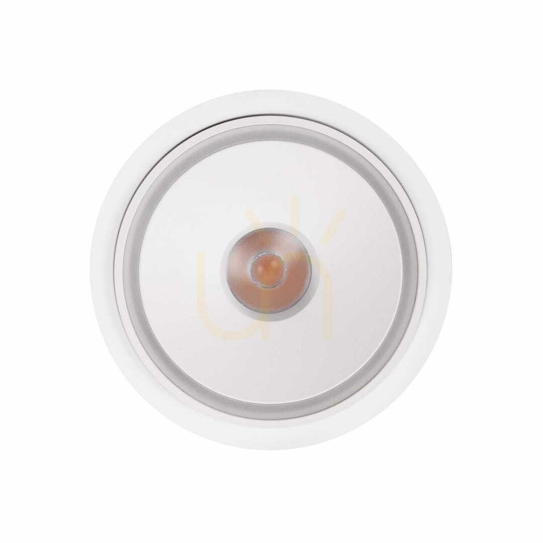 Infälld LED-armatur Max Light Vector H0139 vit 10W 3000K 12,1 cm