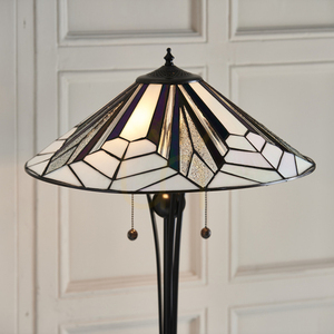 Tiffany golvlampa Interiors Astoria flerfärgad 156 cm 63934 small 4