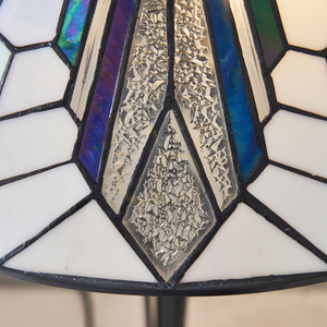 Tiffany bordslampa Interiors Astoria Multicolor 40 cm 63939 small 5