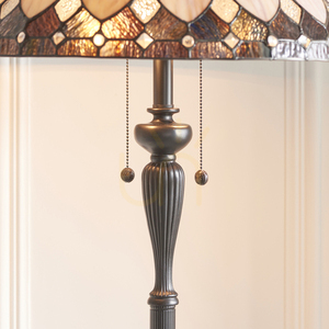 Stående lampa Tiffany flerfärgad Interiors 63972 small 5