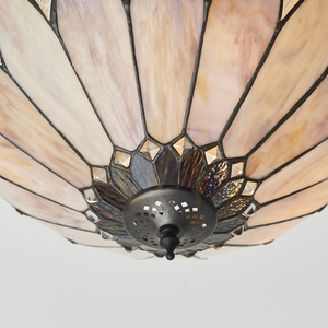 Brooklyn Tiffany flerfärgad taklampa 63978 interiör. small 6