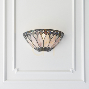 Vägglampa Interiors Brooklyn Tiffany Multicolor 63983 small 2