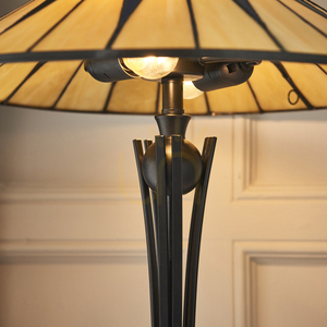 Tiffany bordslampa Interiors multicolor glas 64045 small 6