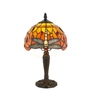 Bordslampa Dragonfly Tiffany Multicolor Interiors 64091 small 0
