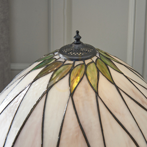 Tiffany bordslampa Interiors Multicolor 40 cm Glas E27 Hutchinson 64177 small 6