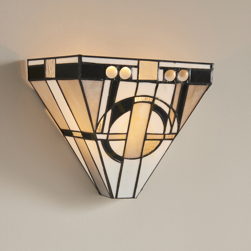 Kontrollera Metropolitan Tiffany vägglampa Multicolor 64267 Interiors