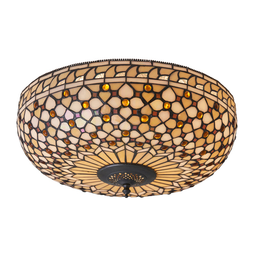 Kontrollera Plafond Interiors Mille Feux Tiffany Multicolor 45 cm