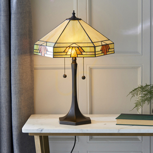 Nevada Tiffany bordslampa Multicolor 64286 interiör. small 3