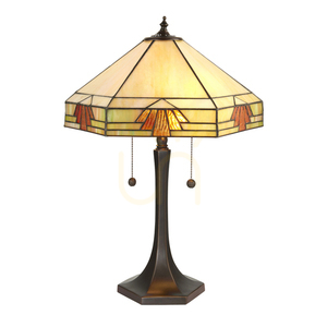 Nevada Tiffany bordslampa Multicolor 64286 interiör. small 0