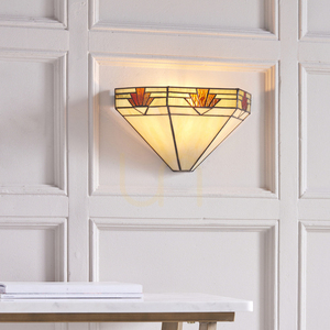 Vägglampa Interiors Nevada Tiffany Multicolor 64288 small 4