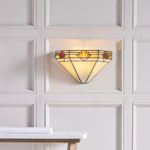 Vägglampa Interiors Nevada Tiffany Multicolor 64288 small 5
