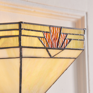 Vägglampa Interiors Nevada Tiffany Multicolor 64288 small 6
