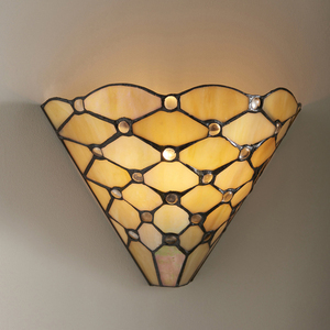 Vägglampa Interiors Pearl Tiffany Multicolor 64302 small 3