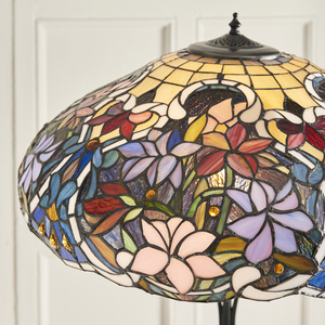 Sullivan Tiffany flerfärgad stående lampa 64323 Inredning. small 5
