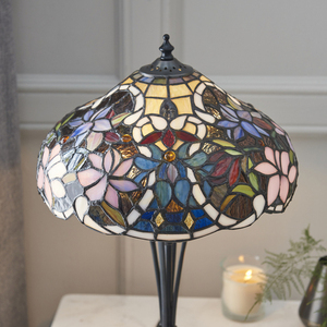 Bordslampa Interiors Sullivan Tiffany Multicolor 30 cm 64327 small 4