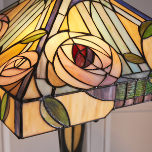 Golvlampa Interiors Willow Tiffany flerfärgad 64383 small 5
