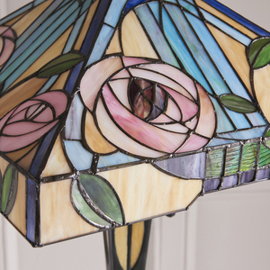 Golvlampa Interiors Willow Tiffany flerfärgad 64383 small 8
