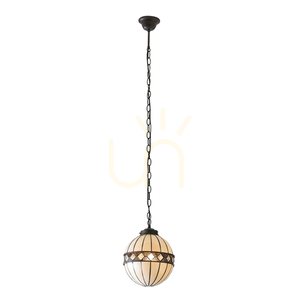 Tiffany taklampa Interiors Fargo flerfärgad glas E14 25,5 cm 67044 small 9