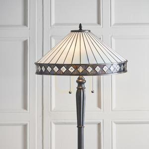 Stående lampa Interiors Fargo Tiffany flerfärgad 70936 small 4