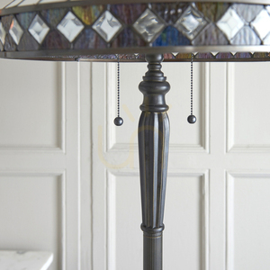 Stående lampa Interiors Fargo Tiffany flerfärgad 70936 small 7