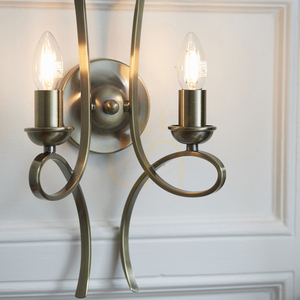 Penn Brass vägglampa CA7W2BB Inredning small 2
