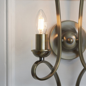 Penn Brass vägglampa CA7W2BB Inredning small 4