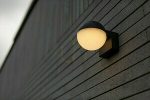 Vägglampa utomhus Lutec Looma LED grå aluminium 13 cm 5138002118 small 1