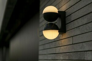 Vägglampa för utomhusbruk Lutec LOOMA grå aluminium LED 7,8W 5138003118 small 6